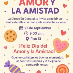 Invitación día amor y amistad