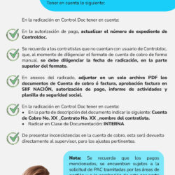 ¡Recepción cuentas de cobro septiembre!
