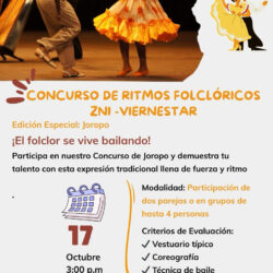 ¿Quieres ganarte un (1) millón de pesos? ¡Inscríbete al Concurso de Ritmos Folclóricos ZNI!